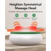 imageFSA Eligible Items Only List Electric Belly Massager Birthday Christmas Gifts for Women Men Mom Dad iDOO Abdominal Massager with Heat to Relieve Indigestion Bloating Constipation Period CrampsWhite