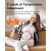 imageFSA Eligible Items Only List Electric Belly Massager Birthday Christmas Gifts for Women Men Mom Dad iDOO Abdominal Massager with Heat to Relieve Indigestion Bloating Constipation Period CrampsWhite