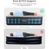 imageiDOO Air Mattress Queen with Built in Pump Blow up Mattress Inflatable Mattress Queen Size for Guests Home Camping 3 Mins InflationDeflation Upgraded Colchones Inflables Comfort Air BedGrey