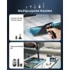 imageiDOO Compressed Air Duster Cordless Electric Canned Duster Portable Vacuum 3 Gear Mini Portable Jet Dry Air Blower for Gaming Pc Keyboard Car Cleaning OutdoorsDust Blowing ampamp VacuumingBlack