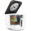 imageiDOO Electric Composter Kitchen 3L Countertop Compost Bin Odorless Compost Machine Waste Disposal System Use for Kitchen Garden ampamp Outdoor Turns Waste into Fertilizer White