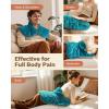 imageiDOO GrapheneInfused Heating Pad for Neck Shoulders and Back 29lb Weighted Heat Pads for Pain Relief FSA Eligible Items Only List Birthday Christmas Gifts for Women Men Elderly 6 Heat BlueAblue