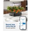 imageiDOO Hydroponics Growing System Kit 12Pods Christmas Gifts for Women Mom Herb Garden Indoor with LED Grow Light for Home Builtin Fan AutoTimer Adjustable Height Up to 113quot 12Pods WiFiBlackBlack