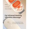 imageiDOO Portable Heating Pad for Period Cramps FSA Eligible Items Only List Cramps Heat Pad Women Cordless Heating Pad for Back Pain Relief Gifts for Girlfriend Mom Wife WomenOff White