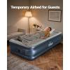 imageiDOO Twin XL Air Mattress with Built in Pump 18 Inch Tall Blow up Mattress 80 Extra Long Air Bed for Tall Adult 2Min Portable Inflatable Mattress Twin Home Camping Guest Bed Colchon Inflable