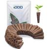 imageiDOO Growth Sponges 60 Pcs Replacement Hydroponics Sponges Compatible with AeroGarden LYKO and All Indoor Hydroponics Growing System Indoor Garden Except IDIG201 Hydroponics Supplies