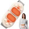 imageiDOO Portable Heating Pad for Period Cramps FSA Eligible Items Only List Cramps Heat Pad Women Cordless Heating Pad for Back Pain Relief Gifts for Girlfriend Mom Wife WomenOff White