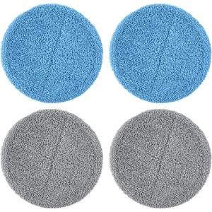 imageiDOO Mop Pads Replacement for iDOO iDEM002N1 Cordless Electric Mop Washable and Reusable Microfiber