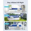 imageiDOO Air Mattress Full with Built in Pump Upgraded Blow up Mattress Full Inflatable Mattress for Home Camping and Guest Bed 2Min Portable ampamp Comfortable Air Bed Colchon Inflable