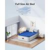 imageiDOO Air Mattress Full with Built in Pump Upgraded Blow up Mattress Full Inflatable Mattress for Home Camping and Guest Bed 2Min Portable ampamp Comfortable Air Bed Colchon Inflable