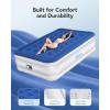 imageiDOO Air Mattress Full with Built in Pump Upgraded Blow up Mattress Full Inflatable Mattress for Home Camping and Guest Bed 2Min Portable ampamp Comfortable Air Bed Colchon Inflable