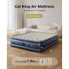 imageiDOO California King Air Mattress with Built in Pump 18 Inch Tall Blow up Mattress King 84 Extra Long Air Bed for Tall Adult Portable Inflatable Mattress for Home Guest Bed Colchon Inflable