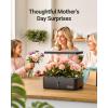 imageiDOO Hydroponics Growing System Kit 12Pods Indoor Herb Garden System with LED Grow Light Builtin Fan AutoTimer Adjustable Height Up to 113quot for Home School for Women MomBlack